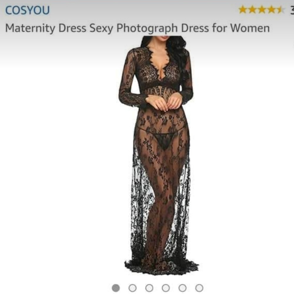 Lace Maternity Dress